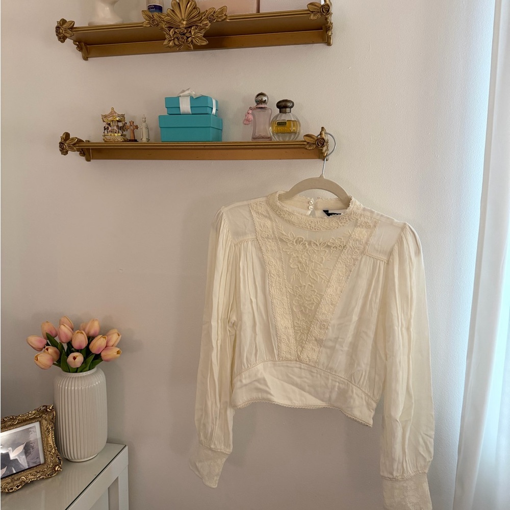 Zara Lace Blouse